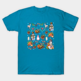 Christmas pattern 6. T-Shirt